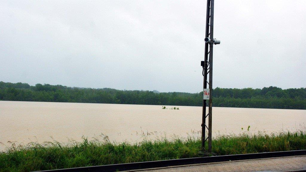 Hochwasser in Oberndorf