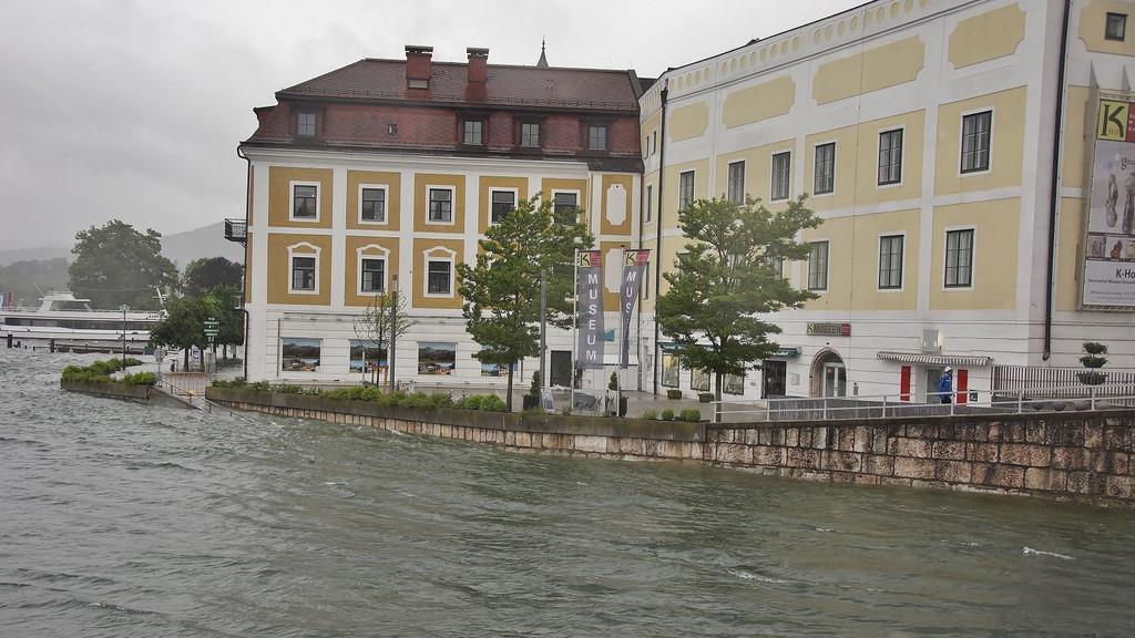 Hochwasser in Gmunden