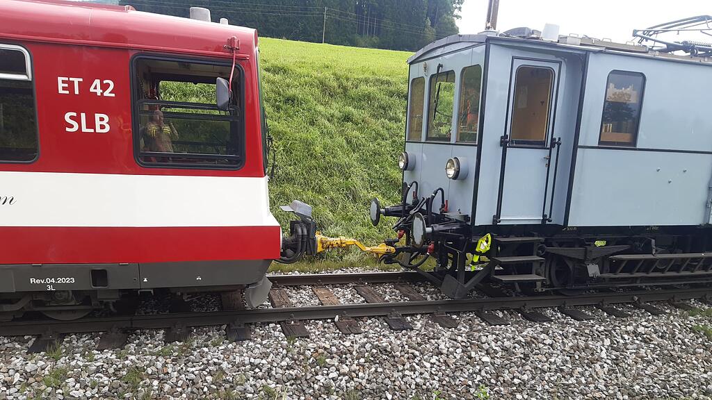 Crash Traktor Lokalbahn Bergheim