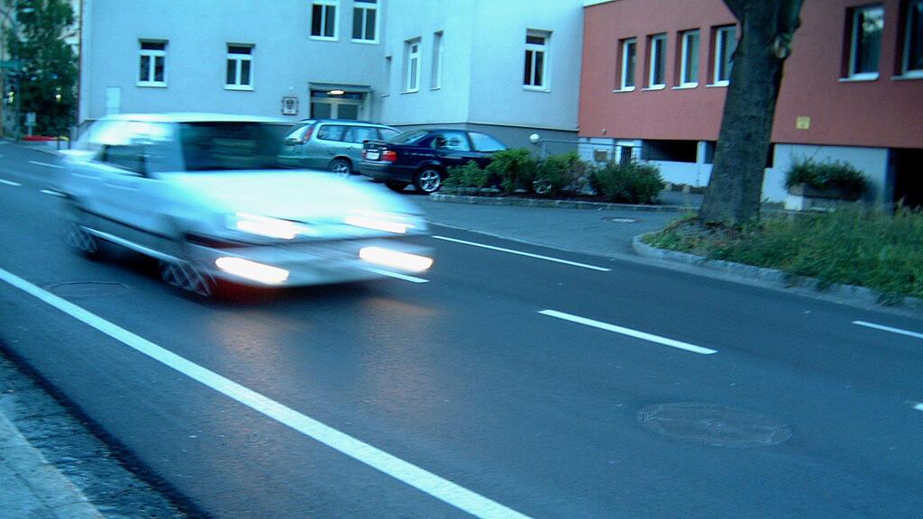 Der Mann fuhr anschließend einfach davon.