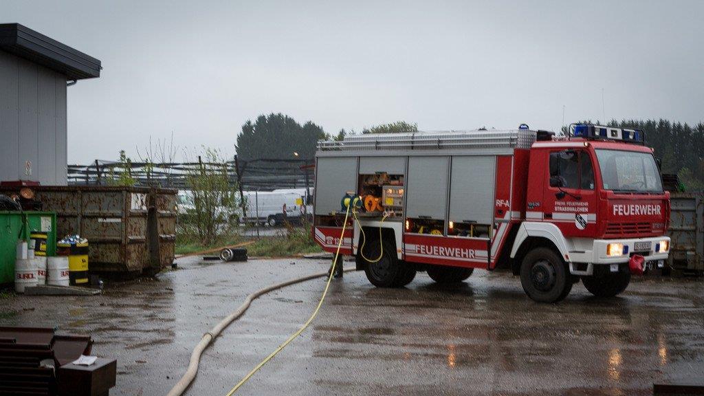 Wintereinbruch - Überflutungen in Straßwalchen