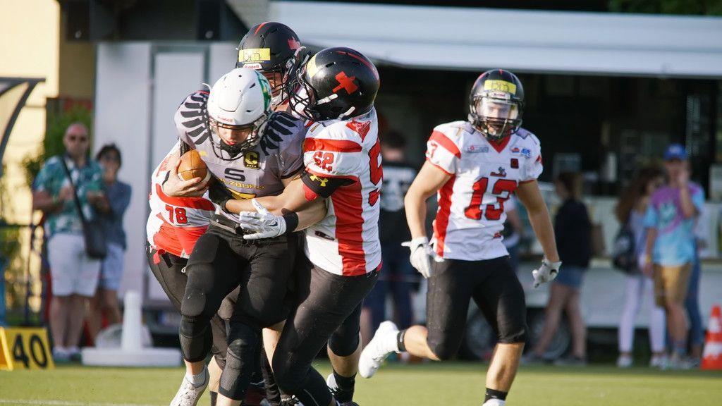 Salzburg Ducks vs. Schwaz Hammers 42:8