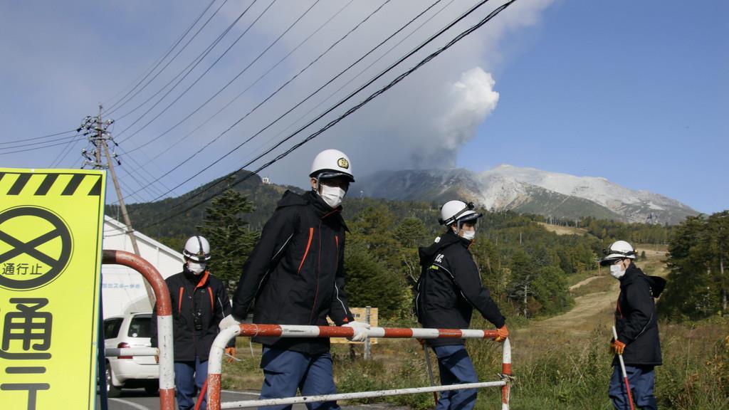 Vulkanausbruch in Japan