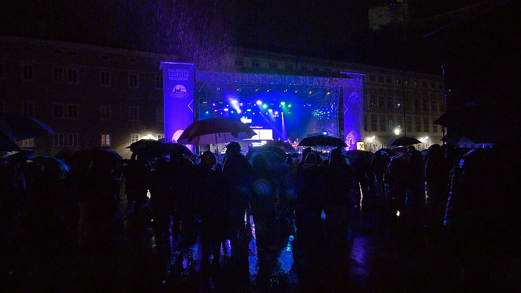 Silvester in der Stadt Salzburg