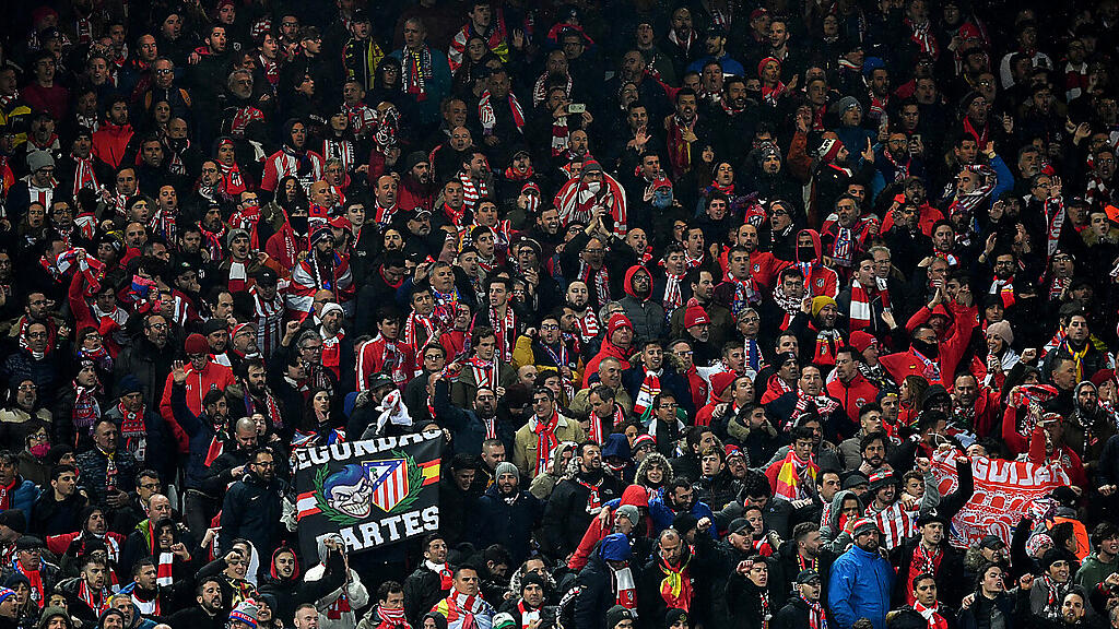 Das Match Liverpool gegen Atletico fand noch im vollem Stadion statt