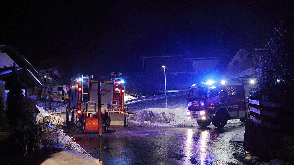 Brand in Marktschellenberg