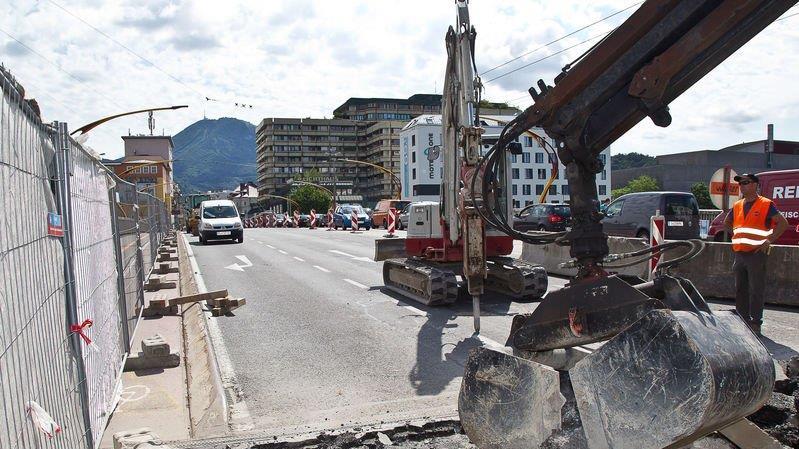 Sanierung der Lehener Brücke