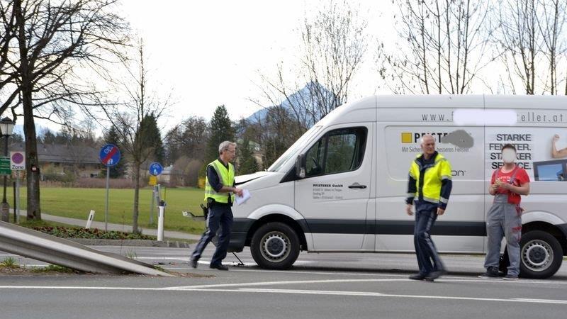 Verkehrsunfall in der Alpenstraße