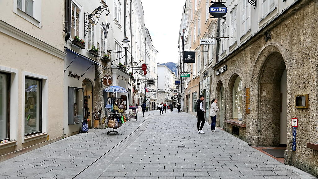 Vorbereitung auf Öffnung in Salzburg