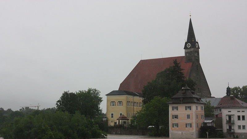 Hochwasser in Oberndorf