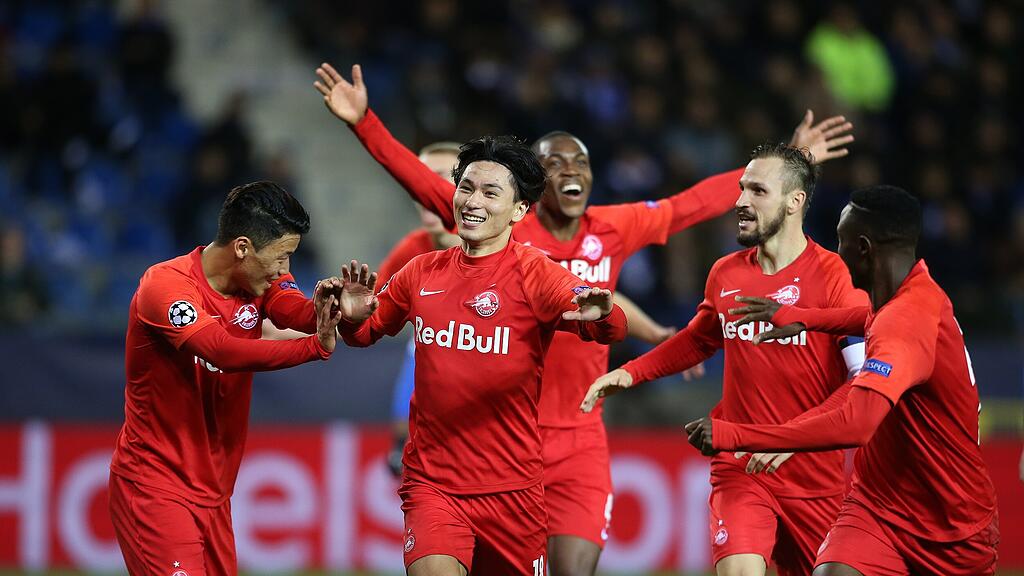Takumi Minamino, Red Bull Salzburg