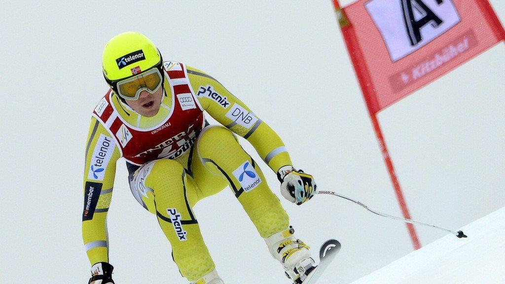 Matthias Mayer hinter Svindal Super-G-Zweiter in "Kitz"