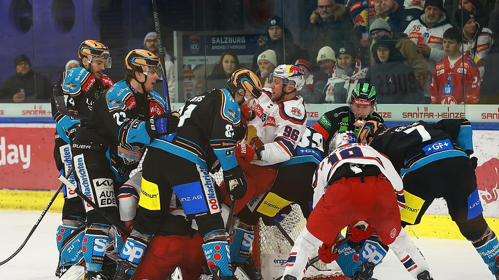 EC Red Bull Salzburg gegen Black Wings Linz
