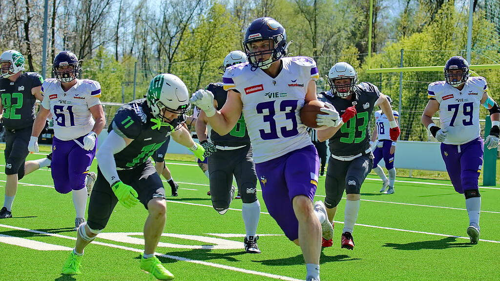 Football, Salzburg Ducks, Vienna Vikings