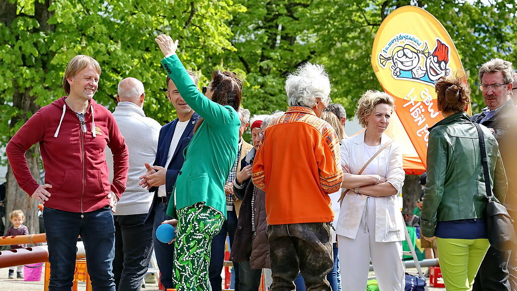 Volksgarten Eröffnung