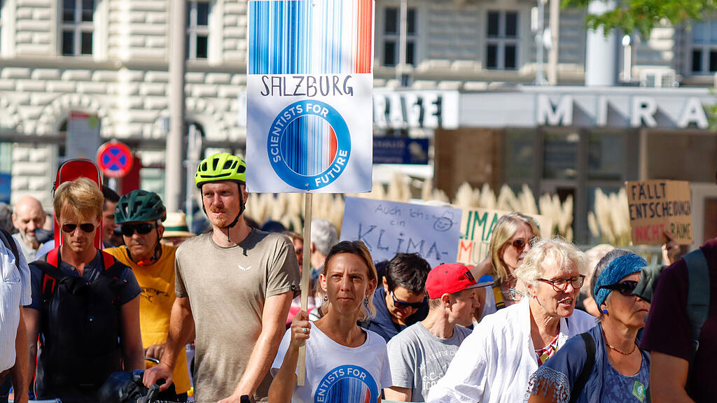 Der Weltklimastreik in Salzburg