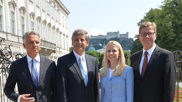 Außenminister-Treffen in Sbg II