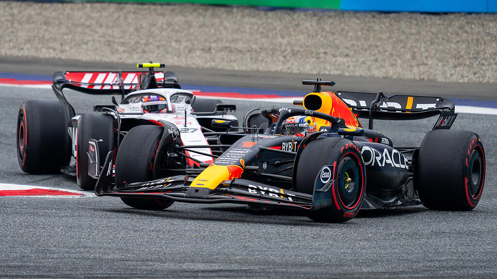 Max Verstappen am Red Bull RIng in Spielberg