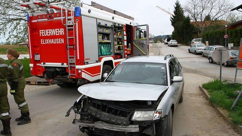 Crash in Elixhausen