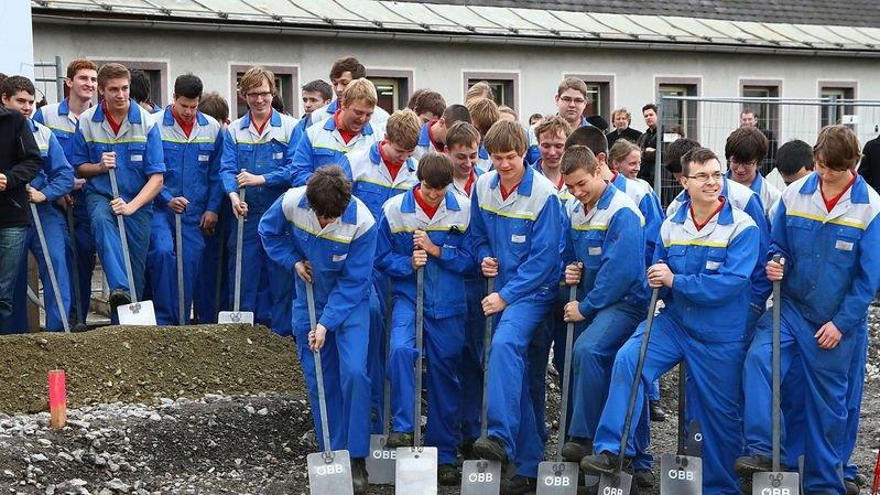 Spatenstich der neuen ÖBB-Lehrlingswerkstätte