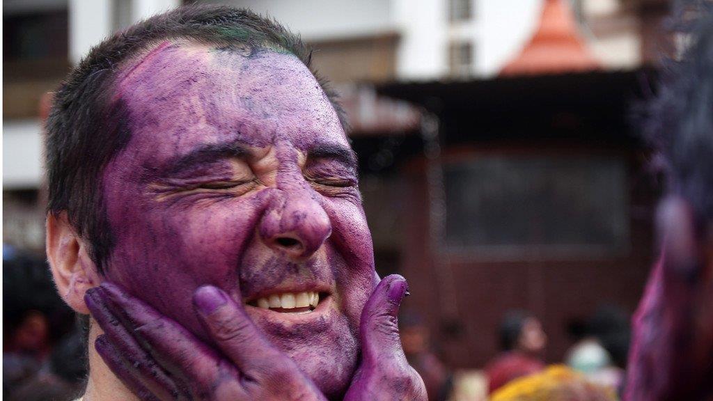 So bunt ist das Holi Festival