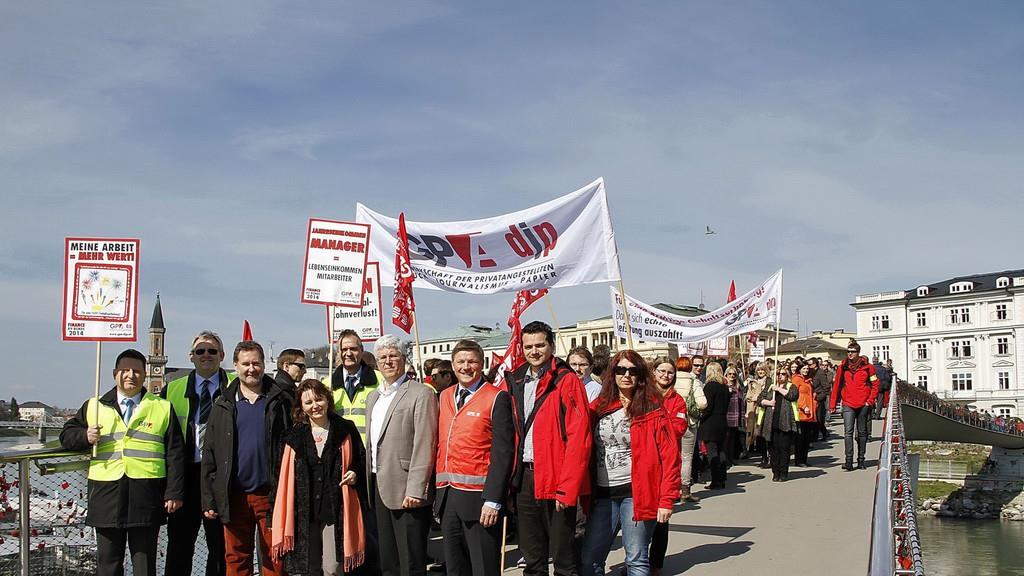 Demo der Bankangestellten I
