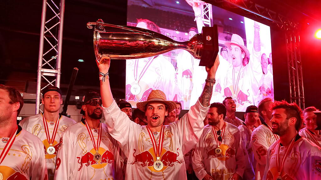 Meisterfeier EC Red Bull Salzburg