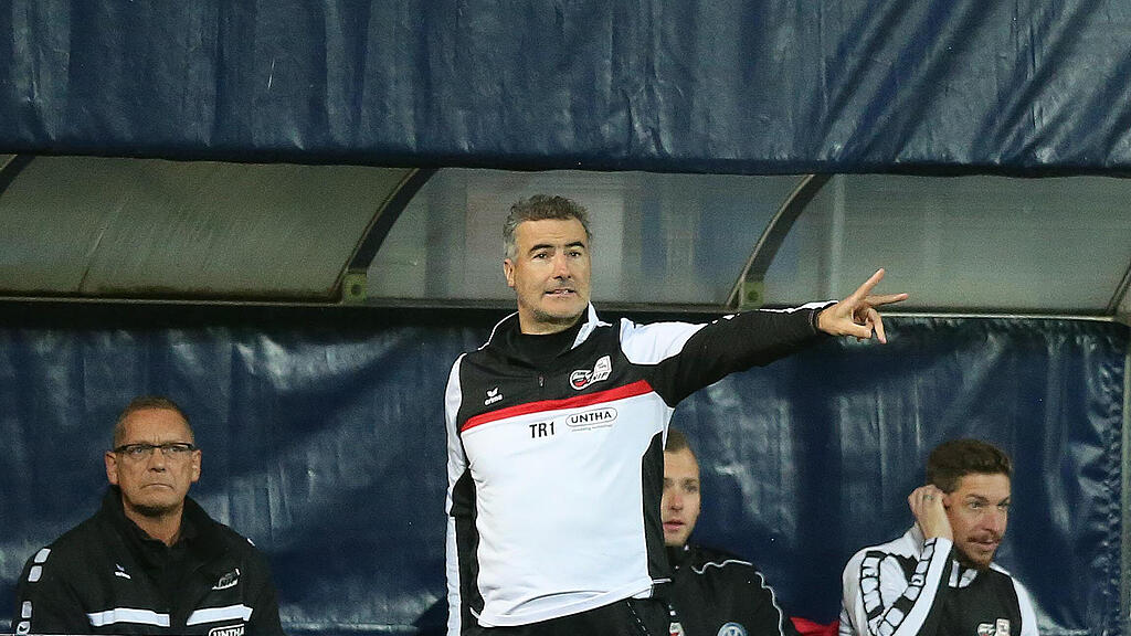 Thomas Hofer als Trainer beim USK Anif