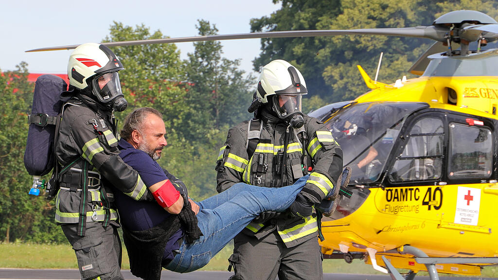 Hubschrauberlandeplatz: Übung bei CDK