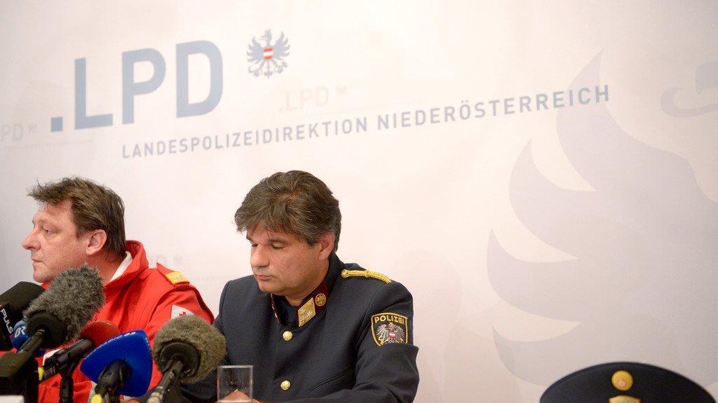 Bilder der Pressekonferenz in NÖ