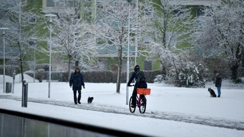 Schneefälle in Salzburg