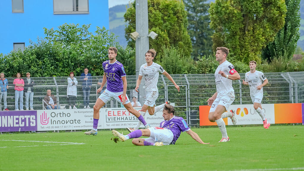 2. Liga: Austria Salzburg gegen Amstetten