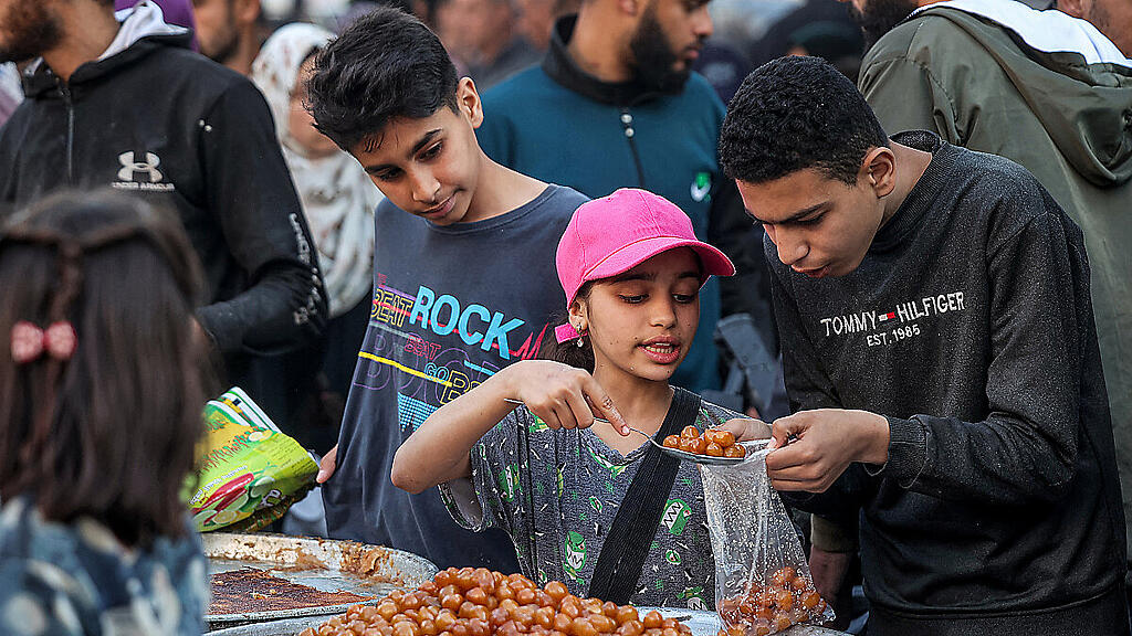 Auch in Gaza werden Vorbereitungen für das Zuckerfest getroffen
