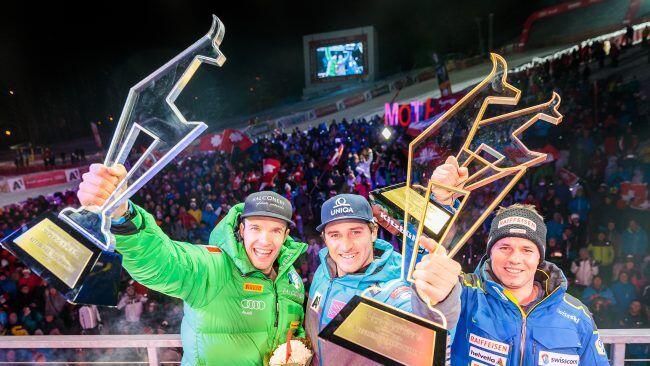 Die Sieger beim Hahnenkamm-Rennen in Kitzbühel werden für den Erfolg reichlich entlohnt.