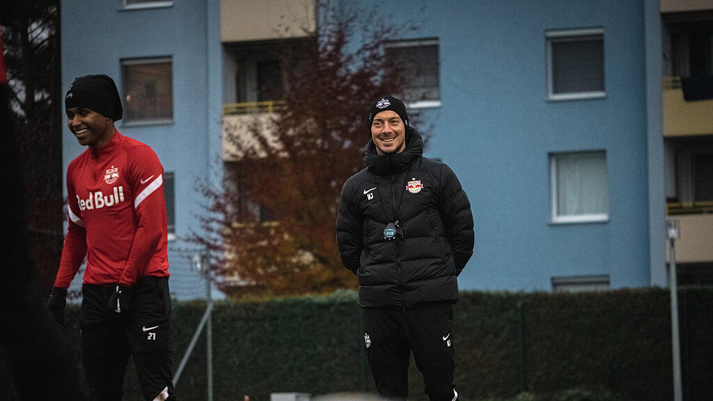Red Bull Salzburg, Training, Jaissle, Adeyemi