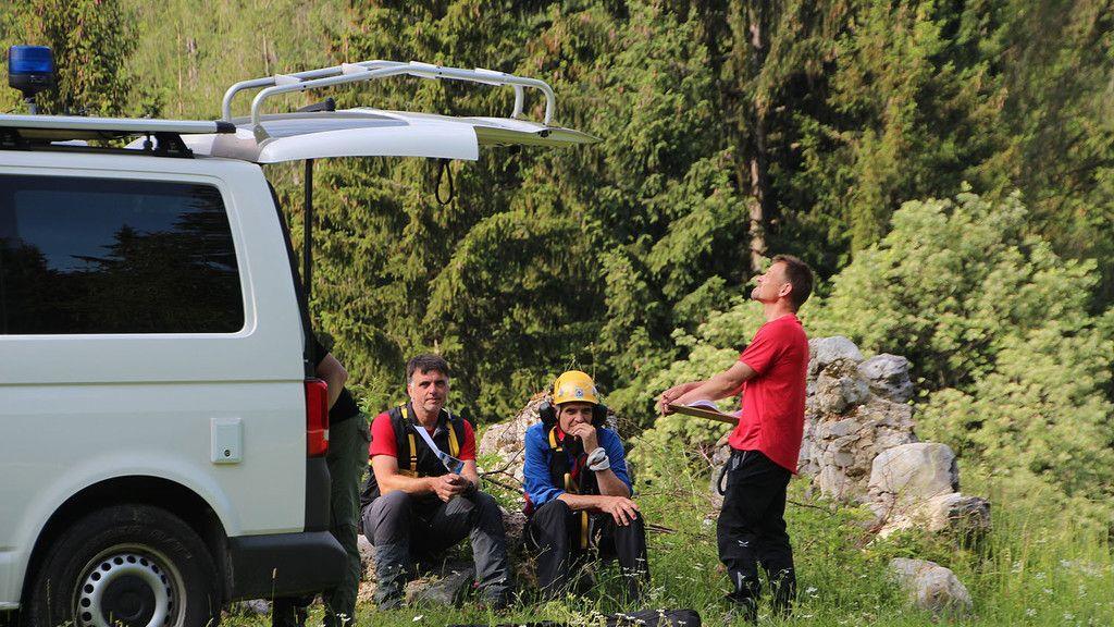 Suche nach vermisstem Bergsteiger