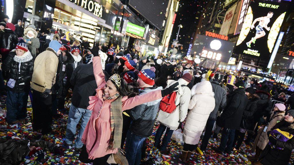 Silvester 2017 in New York