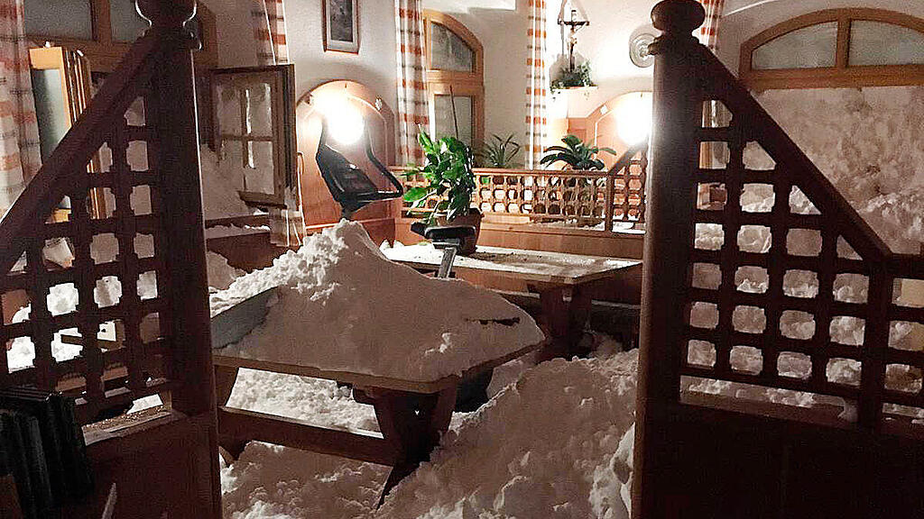 Lawinenabgang, Osttirol, Prägraten am Großvenediger