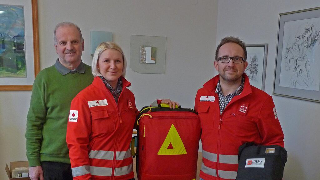Loder und Haslauer sind die beiden neuen "First Responder" in Henndorf.