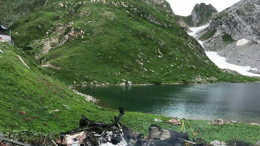 Bundesheerhubschrauber stürzt in Kärnten ab