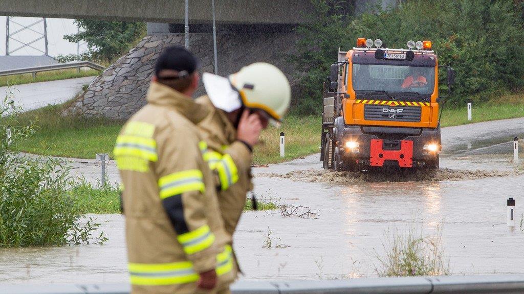 Hochwasser in Hollersbach