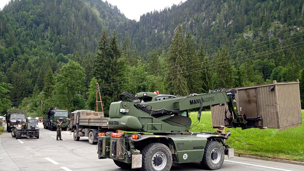Bundesheer-Einsatz in Rußbach