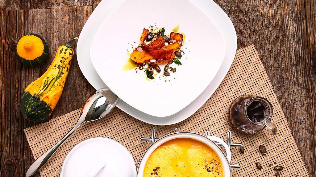 Kürbiscremesuppe