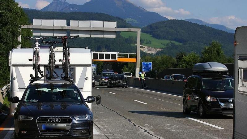 Crash auf der A10
