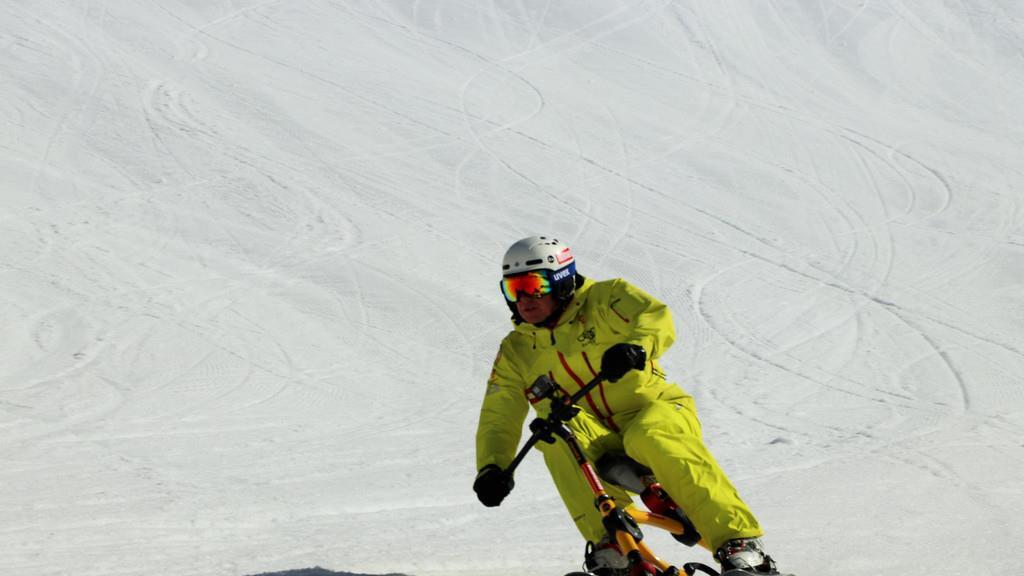 Snowbike-Rekordversuch in Obertauern