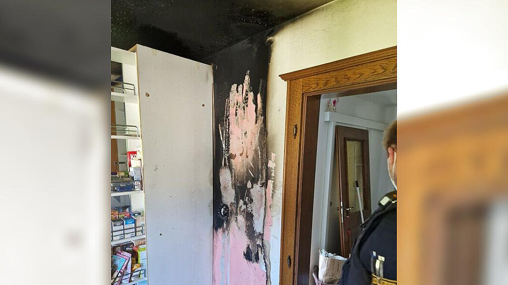 Küchenbrand in Sankt Gilgen