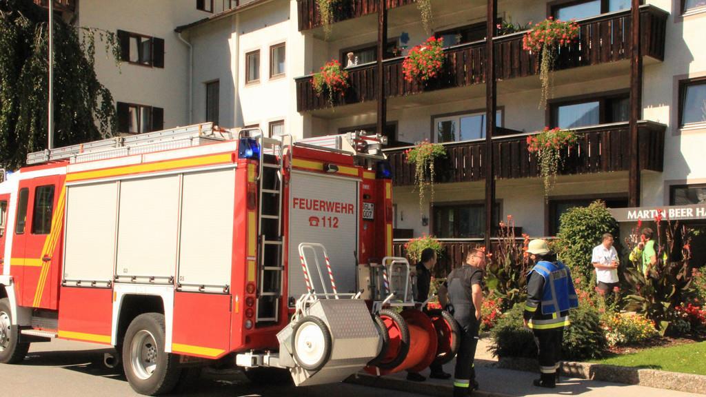 Bilder vom Großalarm