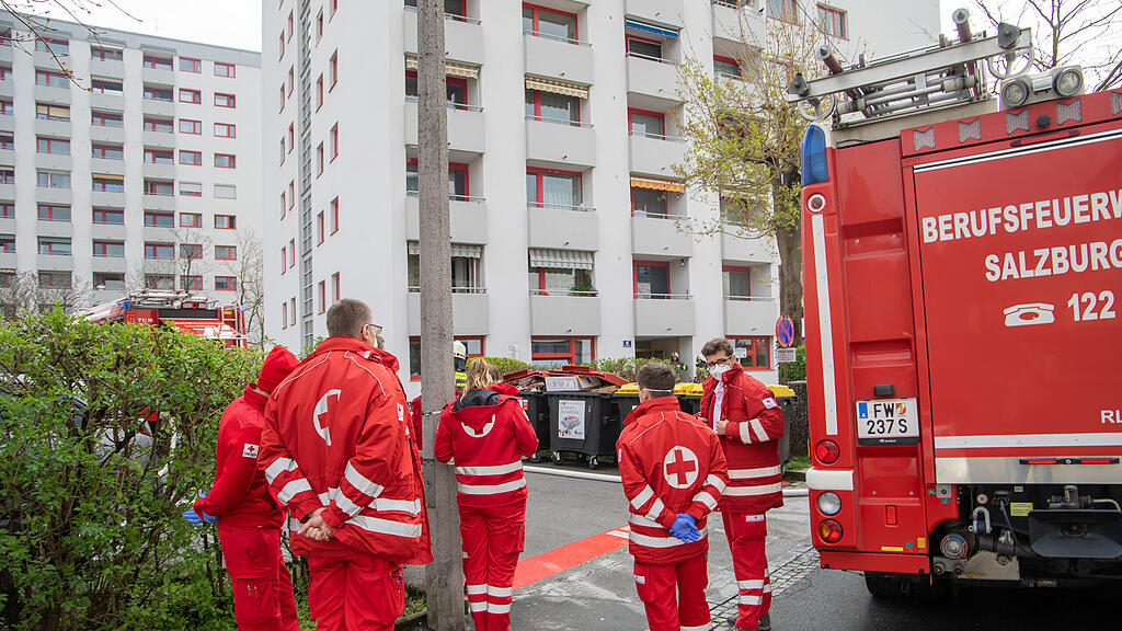 Brand Salzburg Lehen Revierstraße