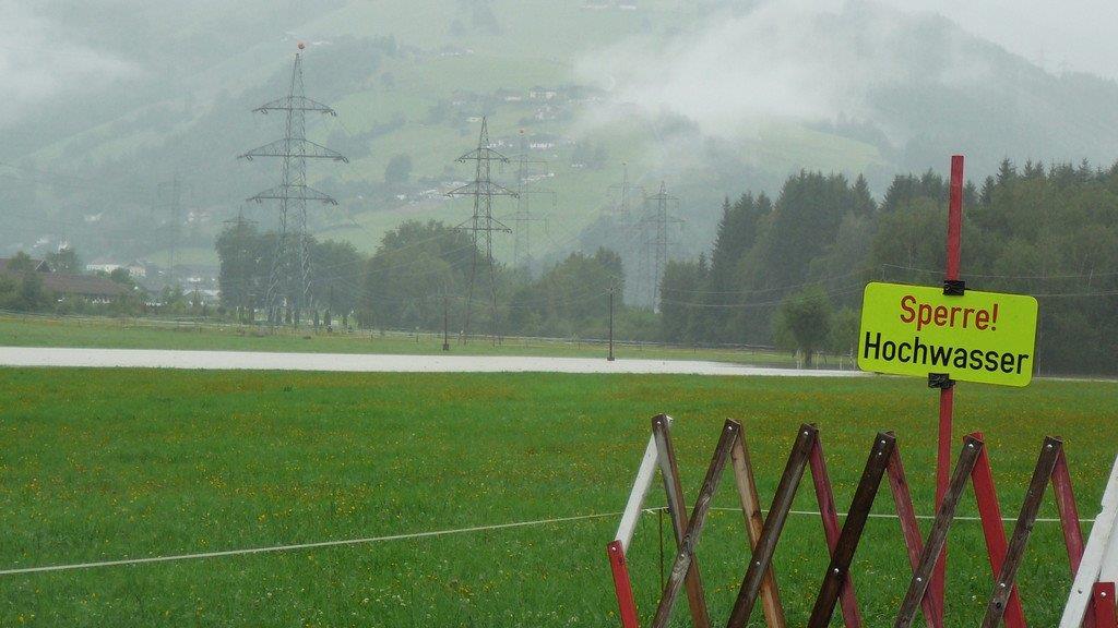Überflutungen im Pinzgau