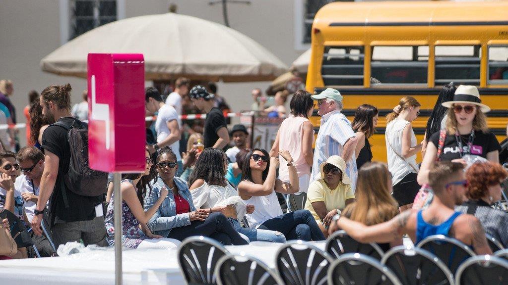 Drehstart zu Austria's Next Topmodel in Salzburg